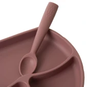 Babyjem Yumuşak Uçlu Silikon Kaşık Mocha thumbnail 2