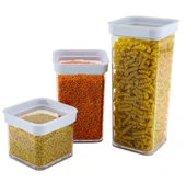 Vakumlu Kare Saklama Kabı 1 litre - 1