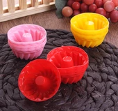 Muffin Kek Kalıbı Silikon 6 Adet thumbnail 1