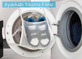 Hassas Çamaşır Ayakkabı Yıkama Filesi Kapak Bağlamalı 35 x 20 cm - 1