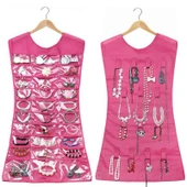 Elbise Şeklinde Takı Organizeri  Pembe - 1