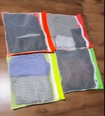 4 Adet 4 Renk Bavul İçi Düzenleyici Fermuarlı Valiz Organizeri - 2