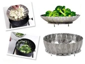 Buharda Pişirme Aparatı Haşlama Sepeti thumbnail 1