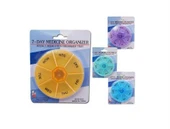 Haftalık İlaç Saklama Kutusu Oval Kutu - 1