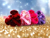 Kalp Kutulu Gül Şeklinde Sabun - 1