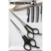 Berber Makas Ara Makas Seti Profesyonel 6.5 inç Çelik - 1