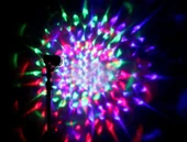 Renkli Led Döner Başlıklı Disko Ampulü - 1