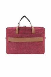 Cambridge Polo Club Bordo Kumaş Evrak Çantası 50082 - 3