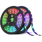 Polaxtor Şerit Led 12V Tek Çip İç Mekan Rgb 5Mt - 4