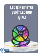 Kumandalı 5 Metre Şerit LED Dekoratif Aydınlatma - 1