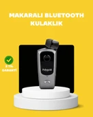 Geri Çekilebilir Kablolu Bluetooth İş Kulaklığı thumbnail 1
