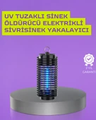 Kapalı ve Açık Alanlarda Etkili Elektrikli Sivrisinek Katili – UV Işıklı Tuzak - 1