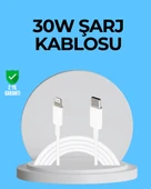 Dayanıklı TPE Lightning Kablo – 30W Hızlı Şarj ve Veri Transferi thumbnail 1