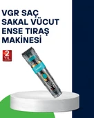 VGR V695 Profesyonel Saç ve Sakal Kesme Makinesi Şarjlı ve Kablolu Kullanım - 1