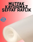 Eva malzemeden kaydırmaz şeffaf raflık buzdolabı kaplaması - 1