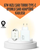 67W Hızlı Şarj Cihazı Yüksek Isı Dayanımlı TypeC Set - 1