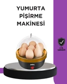 7 Yumurta Kapasiteli Buharlı Yumurta Pişirme Cihazı Sesli Uyarılı - 1