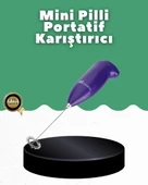 El Tipi Pratik Mikser – Kahve, Süt, Bebek Maması ve Yumurta Çırpıcı - 1