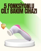 5 in 1 Elektrikli Yüz Temizleme ve Masaj Cihazı - 1