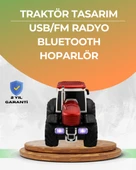 Taşınabilir Nostaljik Araç Tasarımlı Bluetooth Hoparlör - 1