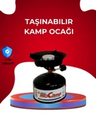 Piknik ve Doğa Yürüyüşü İçin Taşınabilir Kamp Ocağı - 1
