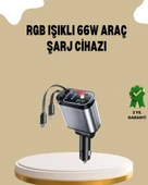 Renault, Peugeot, Citroen, Fiat Araçlar için Hızlı Şarjlı Araç Çakmaklık Adaptörü - 1