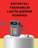 Hızlı Şişirme Güçlü Motorlu 150 PSI Araba Lastik Pompası - 1