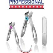 Profesyonel Tırnak Makası Törpü Seti Çelik Özel Kutulu - 1