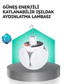 Pratik Katlanabilir Solar LED Aydınlatma Lambası - 1