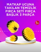 Matkap Ucu Temizlik Fırçası Seti Banyo Fayans Zemin İçin - 1