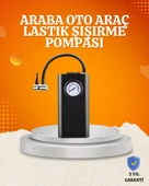 Taşınabilir Elektrikli Oto Motosik Bisik Lastik Şişirme Pompası - 1