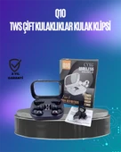 Q10 True Wireless Stereo Kulaklık – Ergonomik Tasarım, 10m Menzil, TypeC thumbnail 1