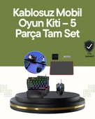 Mobilde Konsol Deneyimi – 5in1 Bluetooth Oyun Seti (Android Uyumlu) - 1