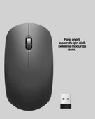 Sessiz Wireless Mouse – 5000 DPI Hassasiyetli ve Hafif Tasarım - 2