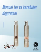 Ergonomik Tasarımlı, Nem Geçirmez Kapaklı Baharat Öğütücü - 1
