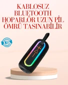 Taşınabilir Bluetooth Hoparlör Kırmızı IP67 Su Geçirmez - 1