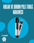 Pil ile Çalışan Kulak, Burun ve Kaş Tımar Cihazı - 1