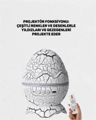 Yıldız Gökyüzü Efektli Çok Modlu Gece Işığı - 1