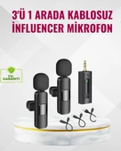 Küçük Boyutlu Mikrofon  8 Saat Kullanım - 1