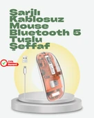 Geniş Uyumluluklu Kablosuz Fare – Windows, Mac, Linux Destekli - 1