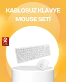 Kablosuz Klavye Mouse Takımı  Ergonomik, Sessiz ve Enerji Tasarruflu - 1