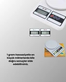 LCD Ekranlı Kompakt Dijital Terazi – Gram ve Ons Ölçüm - 2