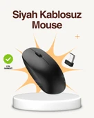 Kablosuz Sessiz Mouse – Ayarlanabilir DPI ve USB Bağlantılı - 1