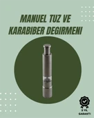 Orta Boy Kararbiber ve Tuz Öğütücü – Kolay Kullanım, Şık Tasarım - 1