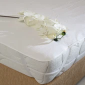 Homedius Waterproof Su Geçirmez Yatak Koruyucu Alez Beyaz 90x200 - 2