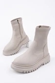 Muggo PİTA Kalın Taban Fermuarlı Kadın Bot thumbnail 3