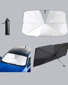 Dayanıklı UPE Alaşımlı Şemsiye Tipi Araç Güneşliği  Kolay Katlanır - 3