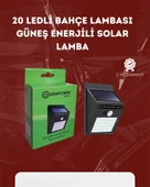 Su Geçirmez 20 LED Solar Aydınlatma | Dış Mekan için PIR Hareket Sensörü ile Akıllı Işık - 1