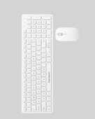 Ofis ve Ev Kullanımı İçin Kablosuz Klavye Fare Seti  Ergonomik ve Pratik - 2