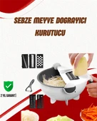 Süzgeçli Çok Fonksiyonlu Döner Rende ve Doğrayıcı - 1